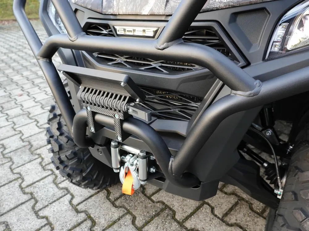 TMP Kennzeichenhalter vorne / Nummernschildhalterung klappbar - GOES Terrox 400 / 500 2024- (große Stoßstange)