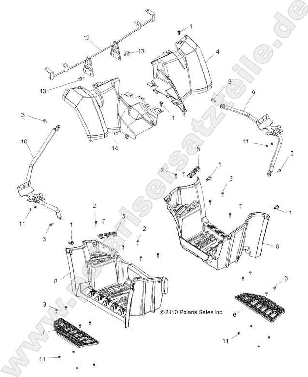 BODY, REAR CAB and FOOTWELL BODY, REAR CAB and FOOTWELL