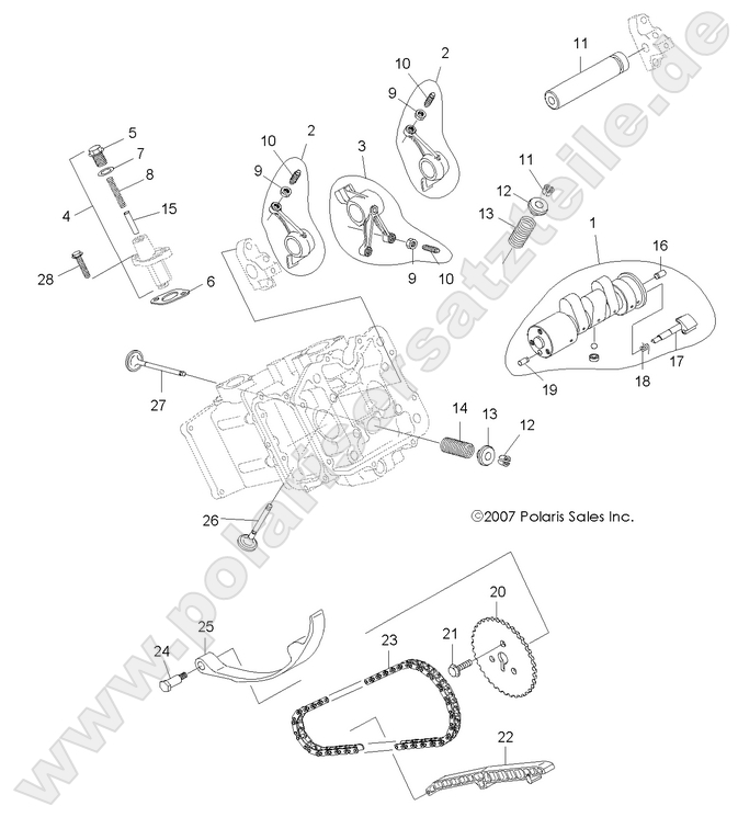 ENGINE, VALVE and CAMSHAFT ENGINE, VALVE and CAMSHAFT