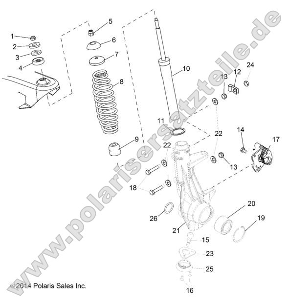 Suspension, Front Strut Suspension, Front Strut
