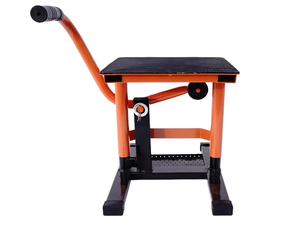 TMP Motocross & Enduro Hubständer / MX Montageständer - schwarz-orange TMP Motocross & Enduro Hubständer / MX Montageständer - schwarz-orange