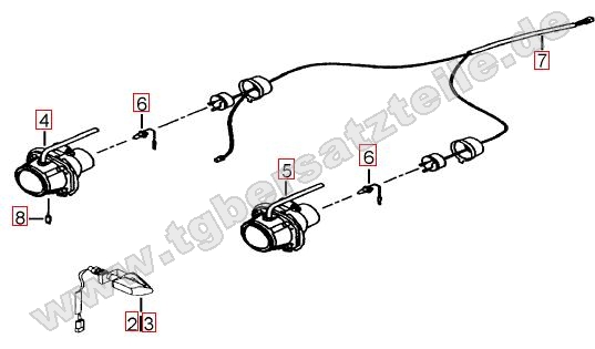 Scheinwerfer-Blinker vorne