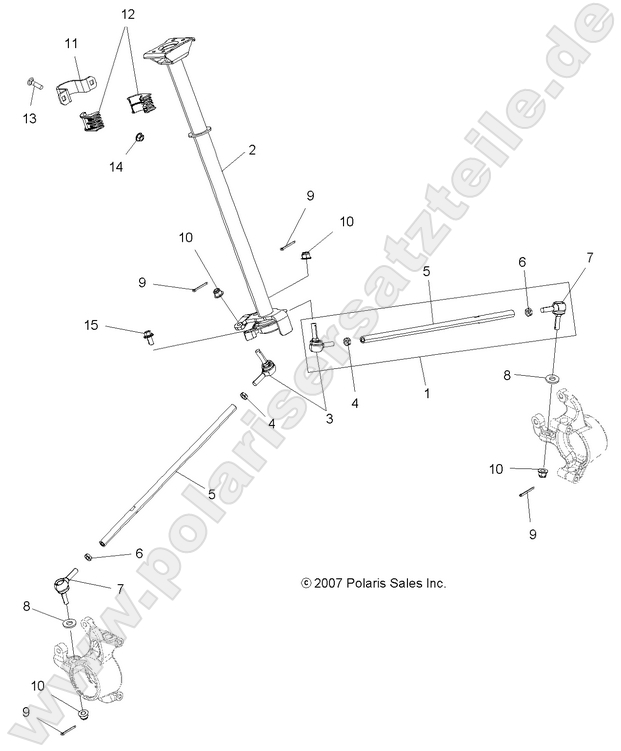 STEERING, STEERING POST ASM. STEERING, STEERING POST ASM.