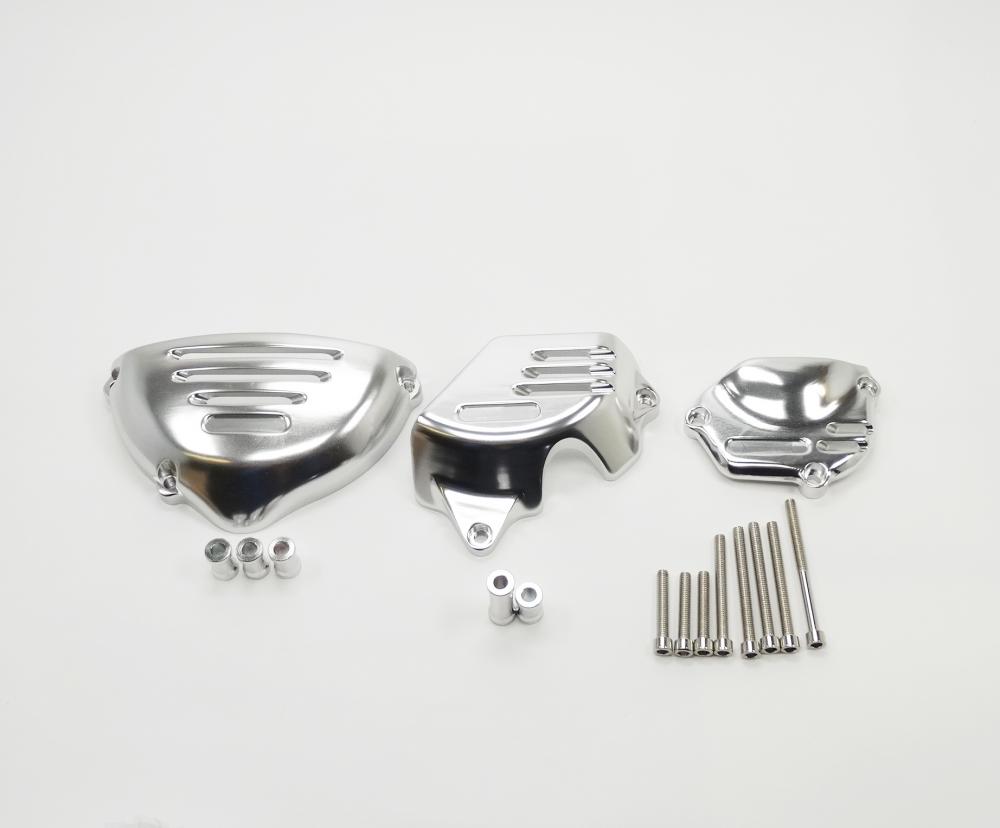 TMP Custom Motordeckelschutz Set silber Kawasaki Z900 RS 2018-