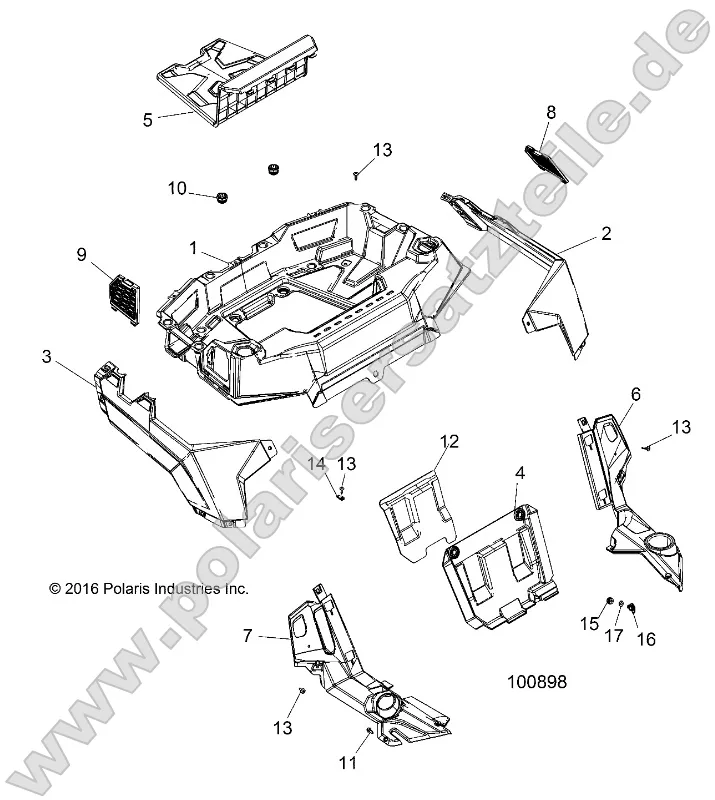 Body, Rear Rack and Fenders