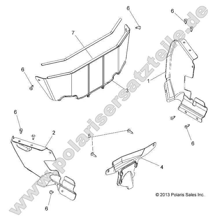 Body, Splash Shields Body, Splash Shields