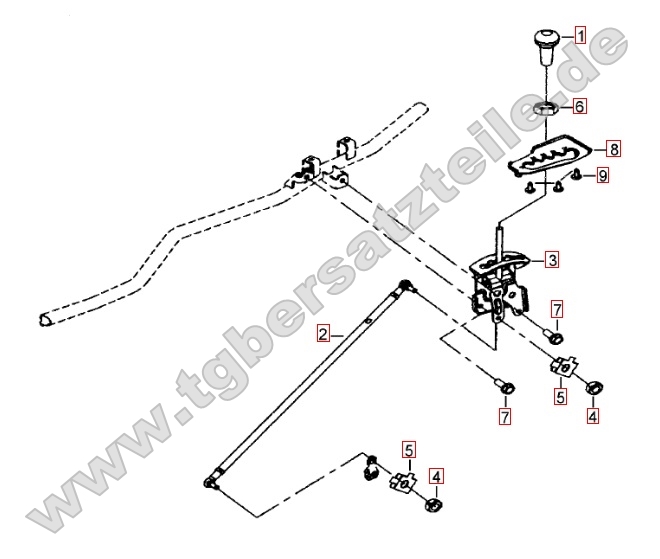 Gangschalthebel Gangschalthebel