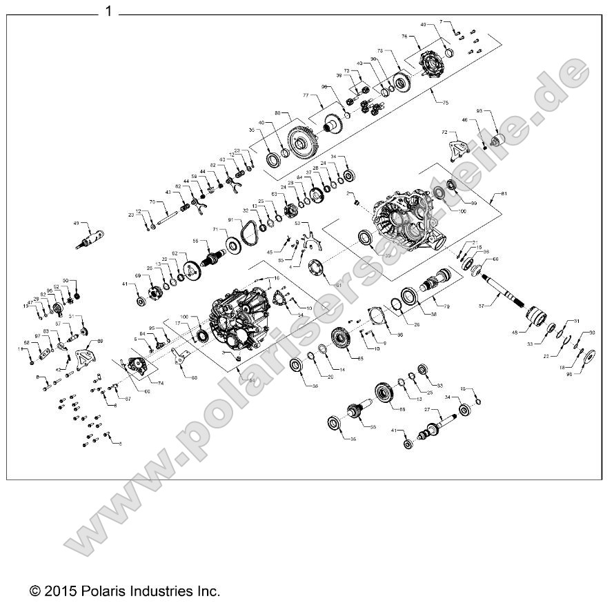 Drive Train, Main Gearcase Drive Train, Main Gearcase