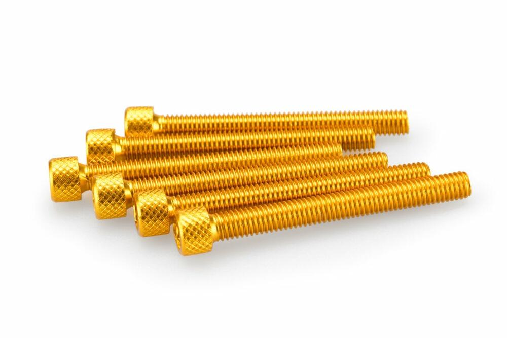 PUIG INBUS-SCHRAUBEN-KIT M6X55MM. GOLD - 0446G