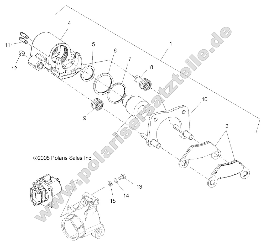 Brakes, Rear Caliper