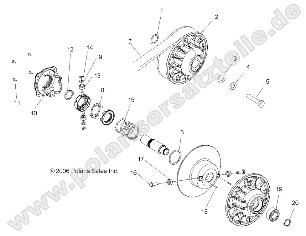 CLUTCH, DRIVEN CLUTCH, DRIVEN