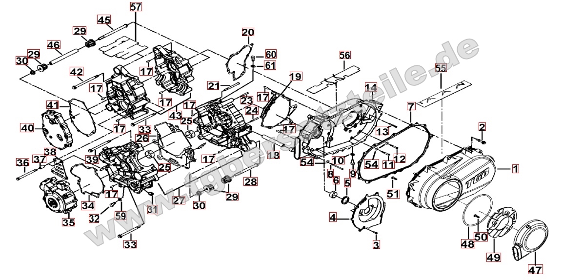 Motorgehäuse Motorgehäuse
