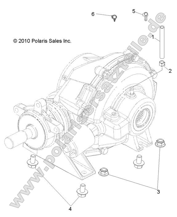Drive Train, Rear Gearcase Mounting