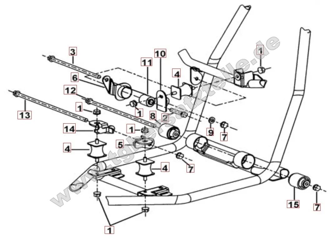 Motoraufhängung Motoraufhängung