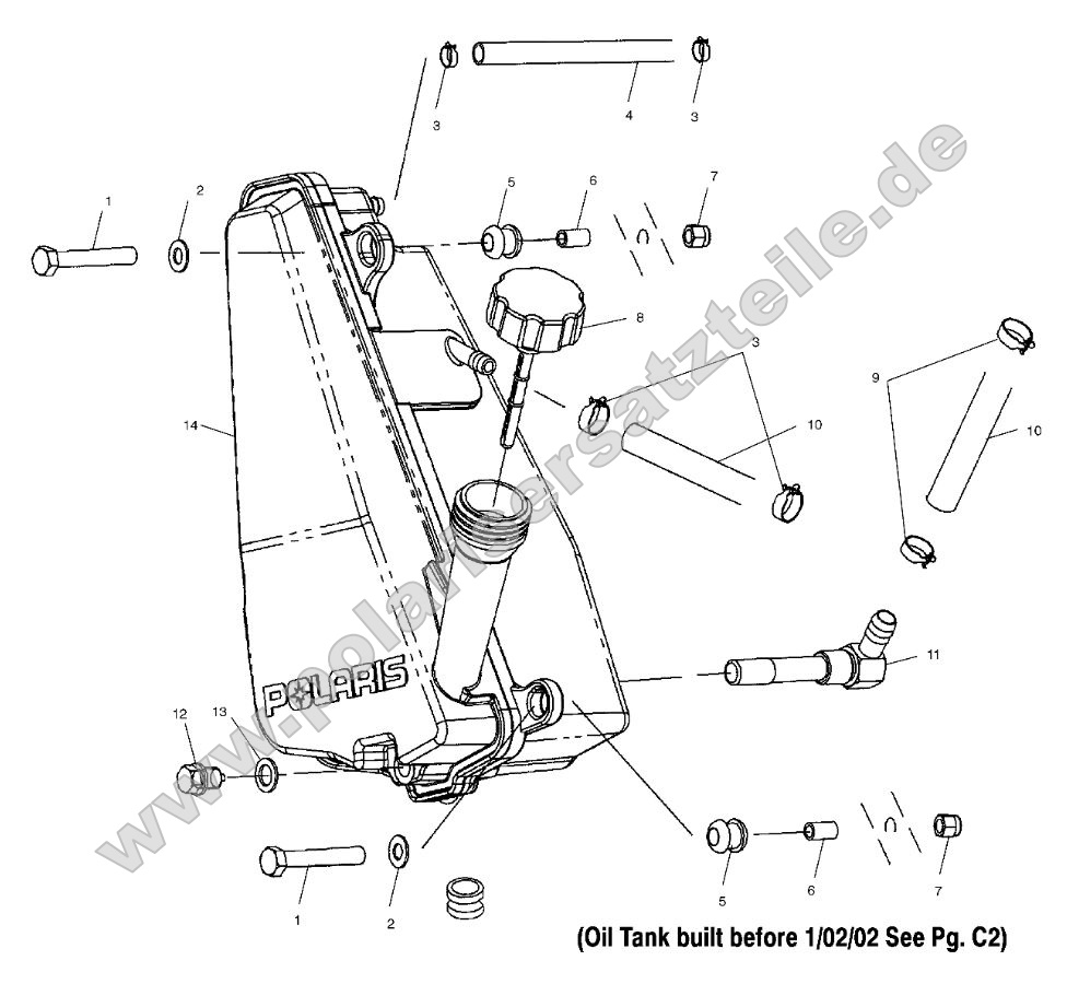 Oil Tank (if built after 1/02/02) Oil Tank (if built after 1/02/02)