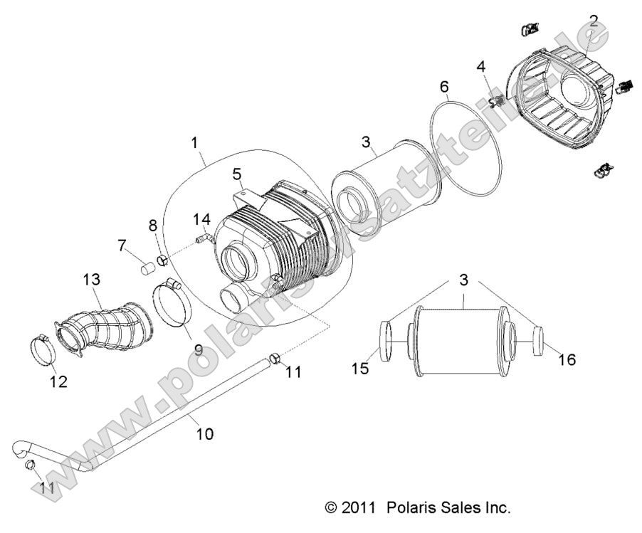 Engine, Air Intake System