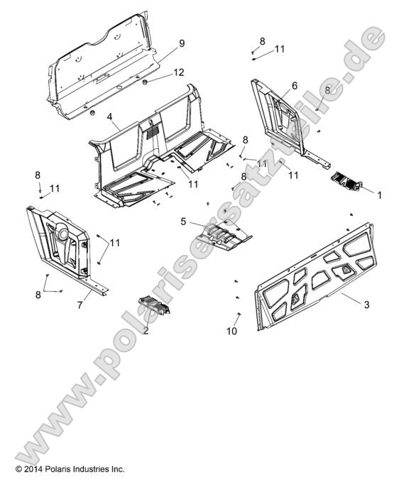 Body, Rear Floor and Fenders Body, Rear Floor and Fenders