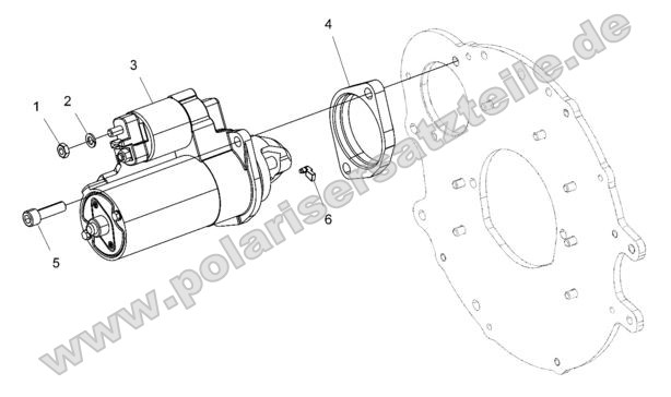 Engine, Starter Motor