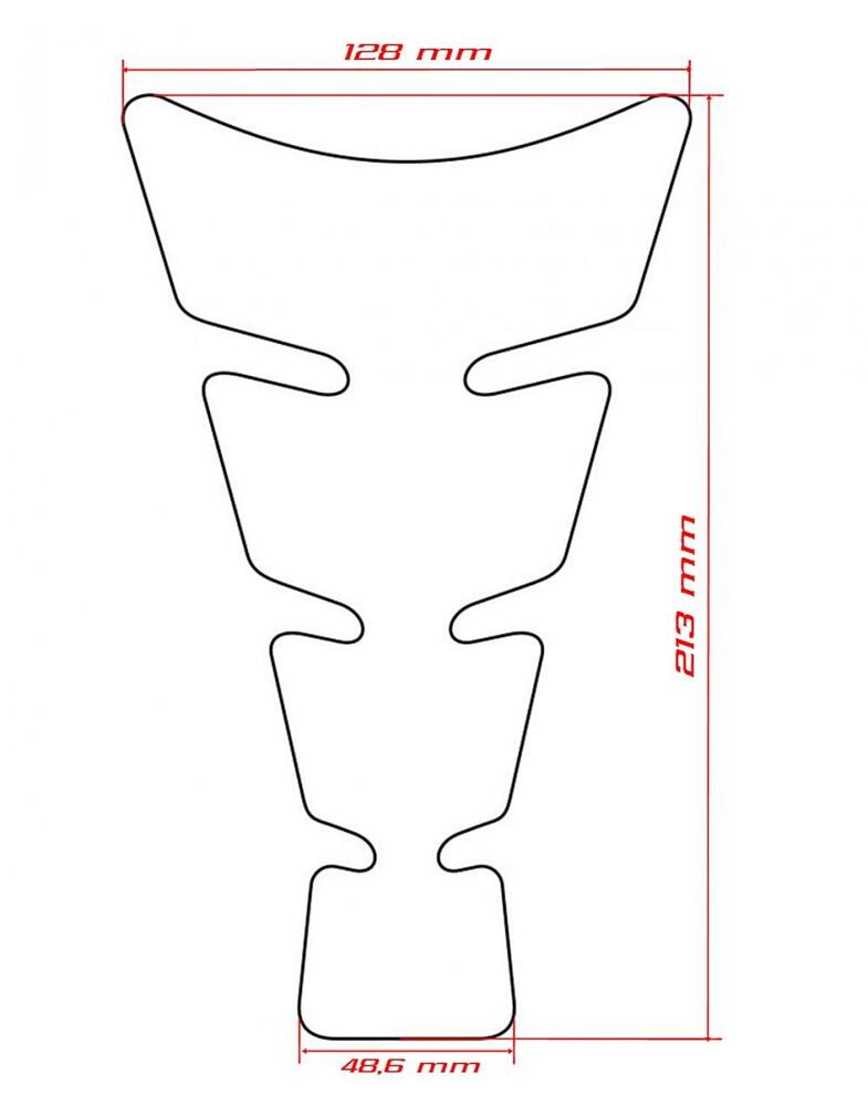 OneDesign Tankpad Spirit Carbon Design Universal