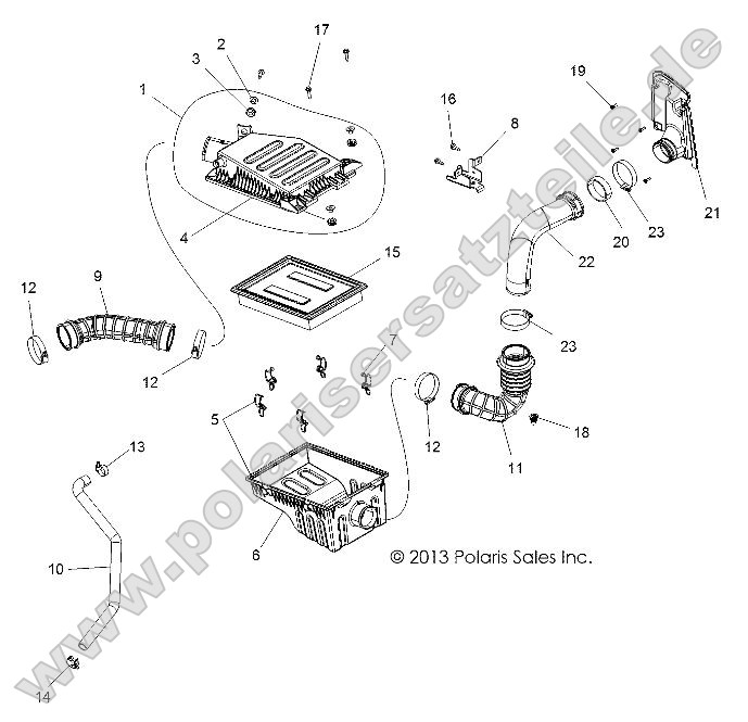 Engine, Air Intake System Engine, Air Intake System