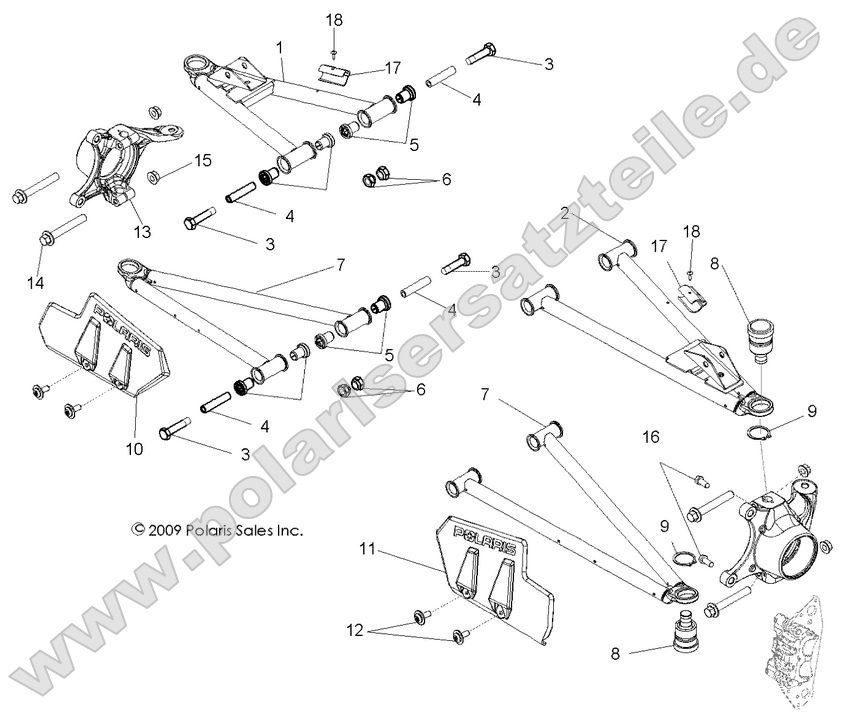 Suspension, Front Control Arms