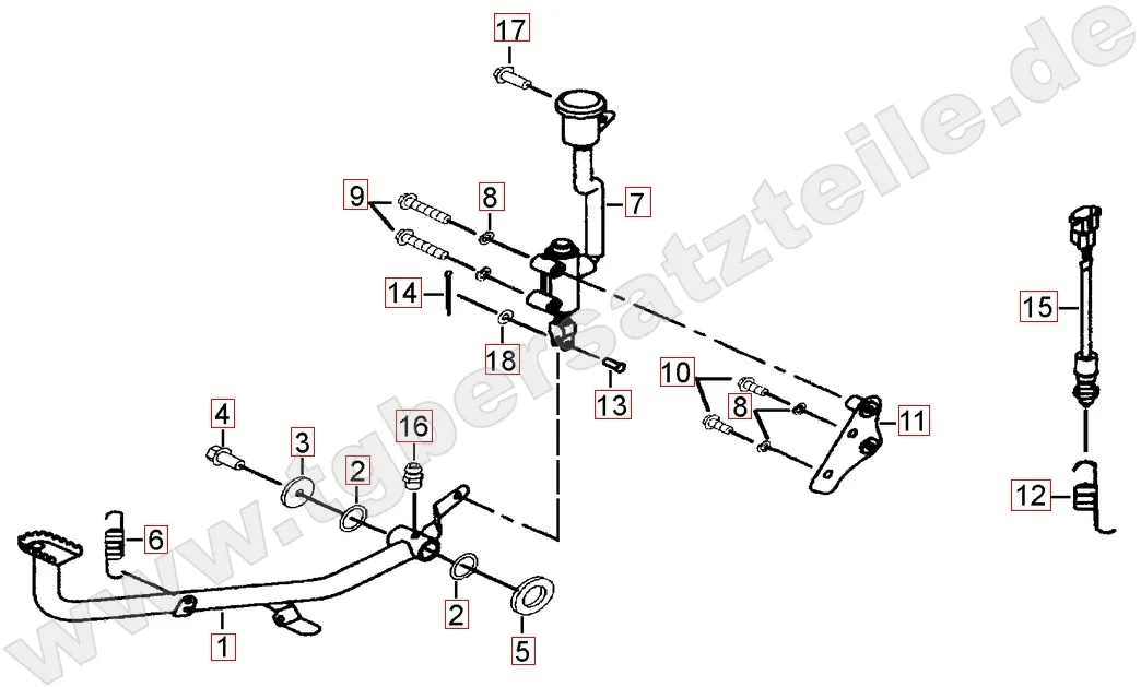 Bremspedal Bremspedal