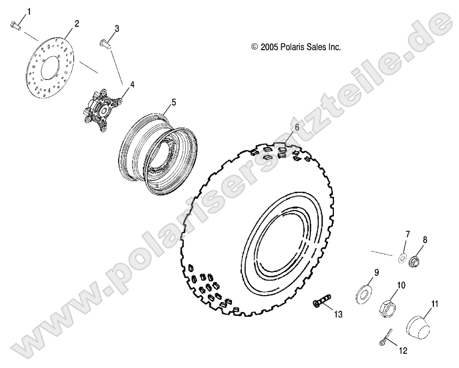 Wheel, Front Wheel, Front