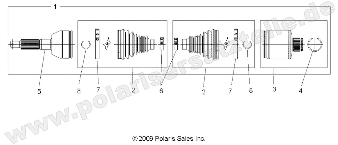 DRIVE TRAIN, REAR DRIVE SHAFT DRIVE TRAIN, REAR DRIVE SHAFT