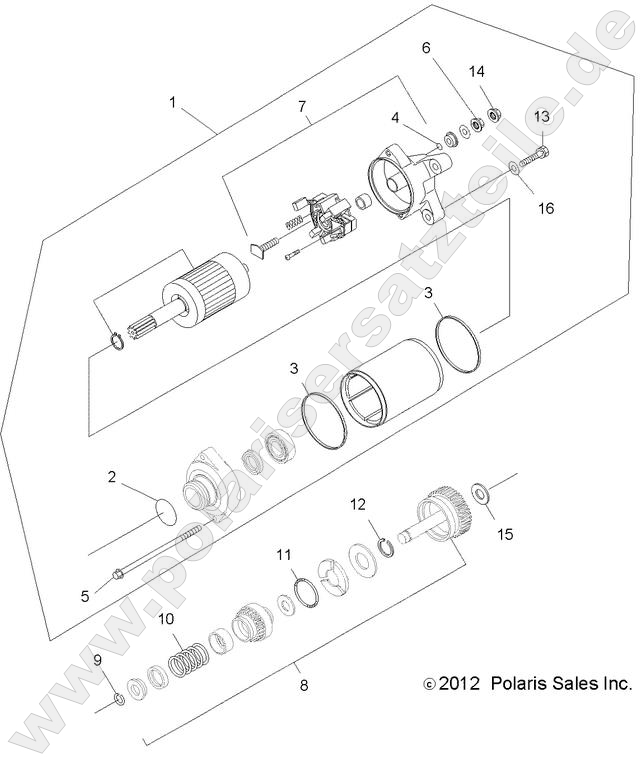 ENGINE, STARTING SYSTEM ENGINE, STARTING SYSTEM