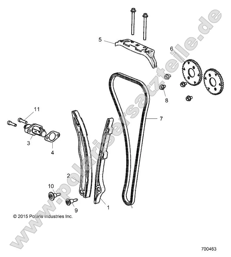 Engine, Cam Chain and Tensioner Engine, Cam Chain and Tensioner