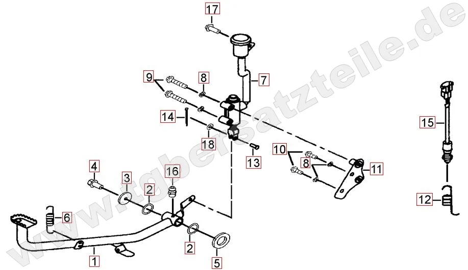 Bremspedal Bremspedal