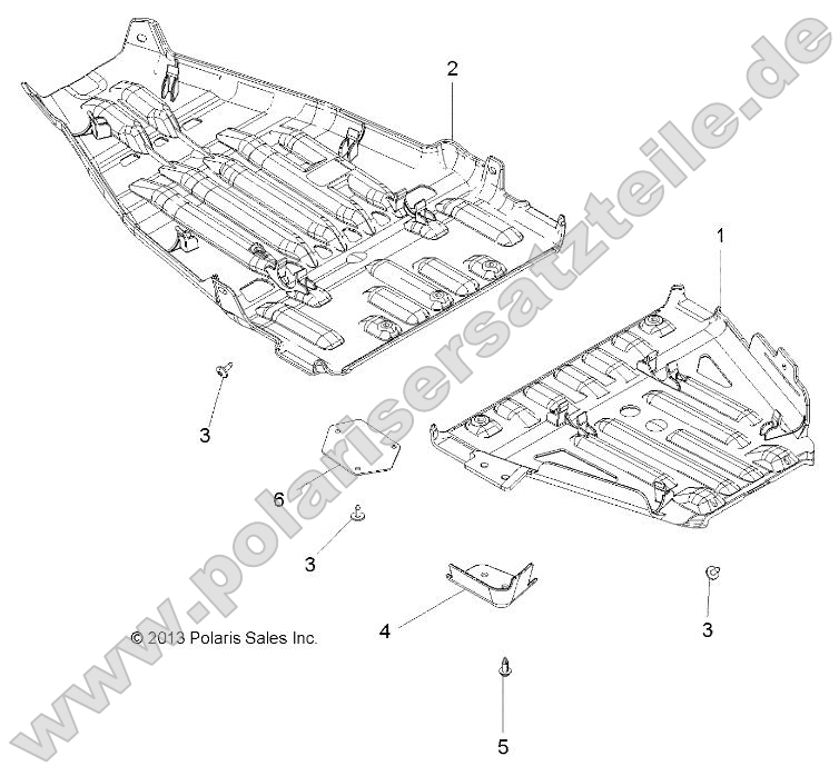Body, Skid Plates Body, Skid Plates