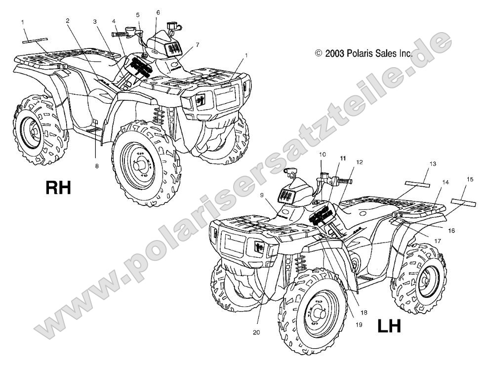 Decals (4987288728A10)