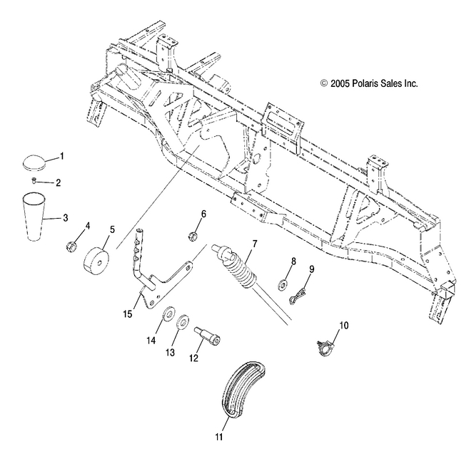 Drive Train, Gear Selector Drive Train, Gear Selector