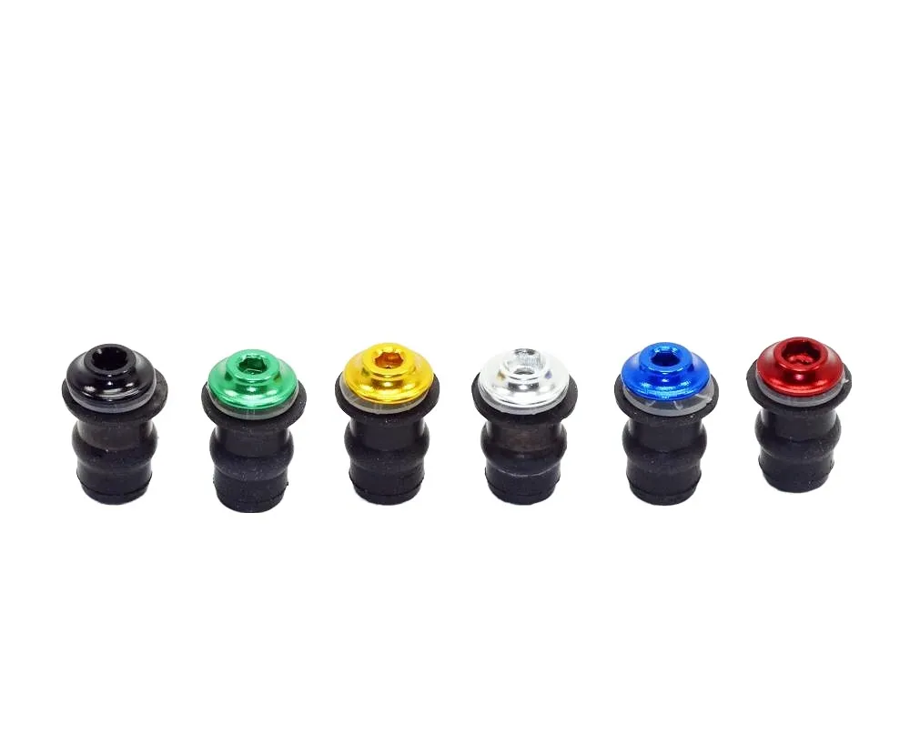 TMP Racing Verkleidungsschraube Aluminium M5x15 + Gummimutter TMP Racing Verkleidungsschraube Aluminium M5x15 + Gummimutter