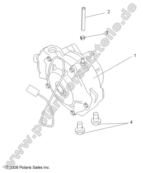 Drive Train, Front Gearcase