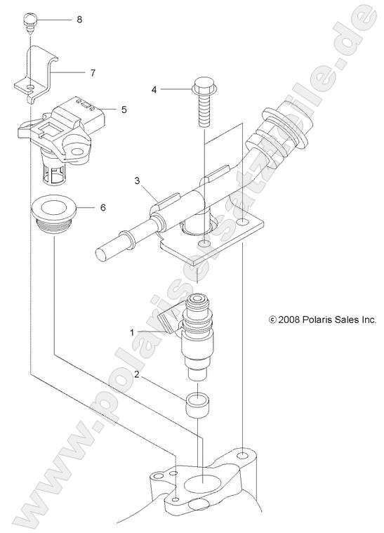 ENGINE, FUEL INJECTOR