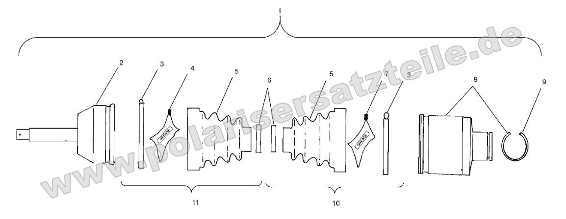 Rear Drive Shaft Rear Drive Shaft