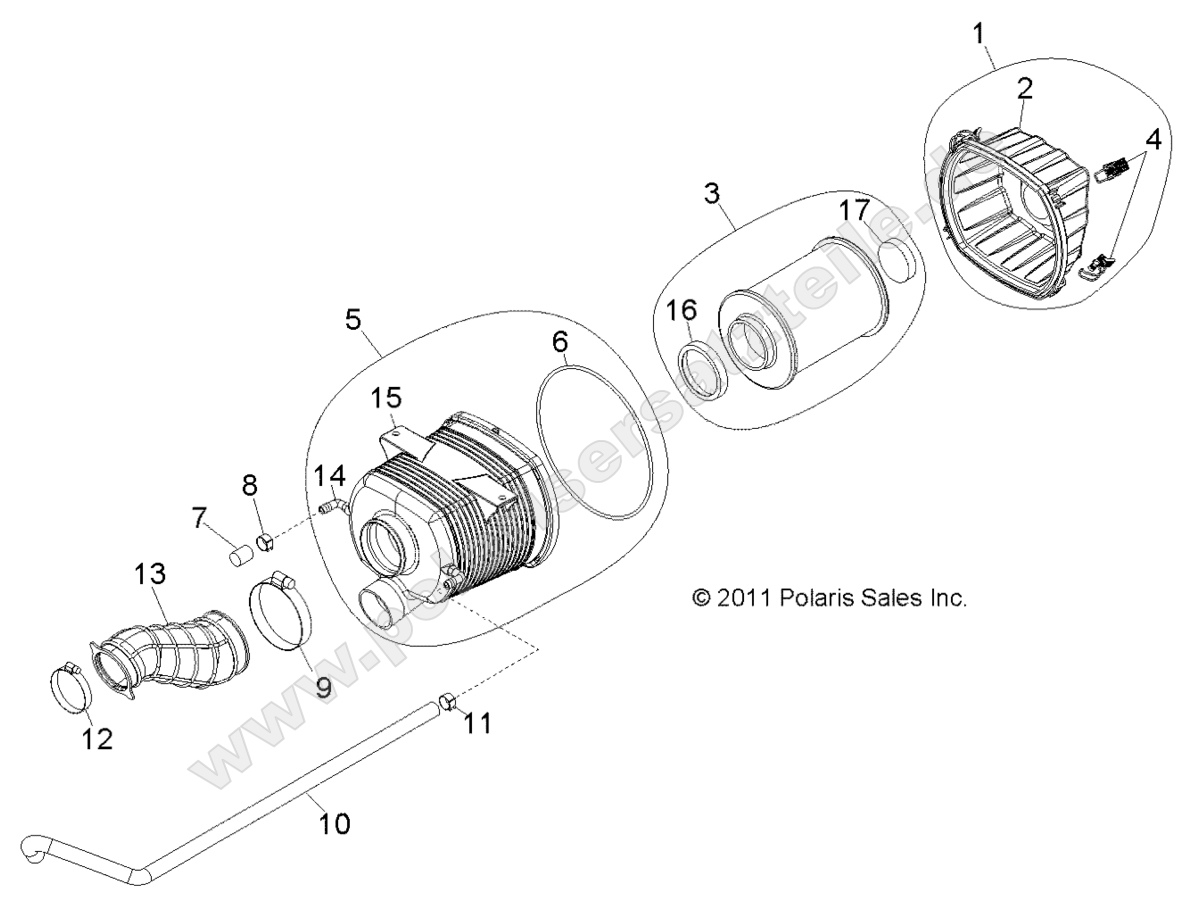 Engine, Air Intake System