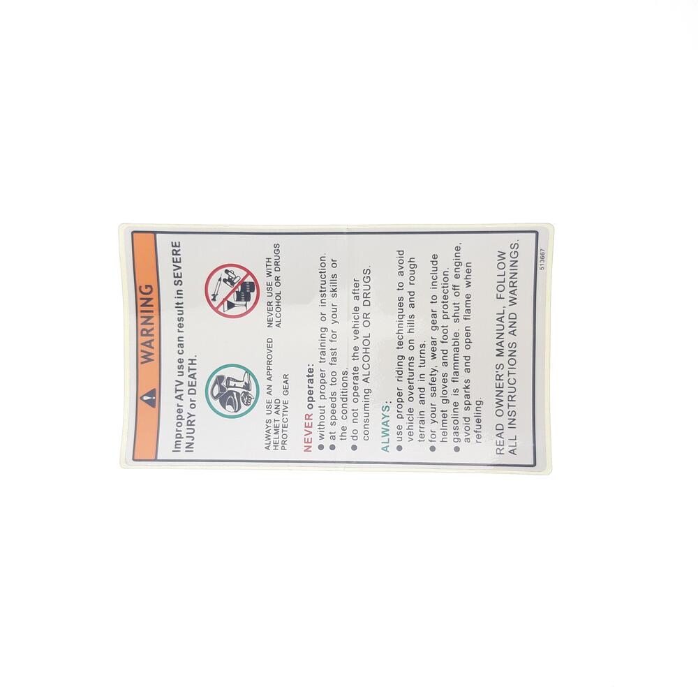 TGB LABEL, WARING - 513667