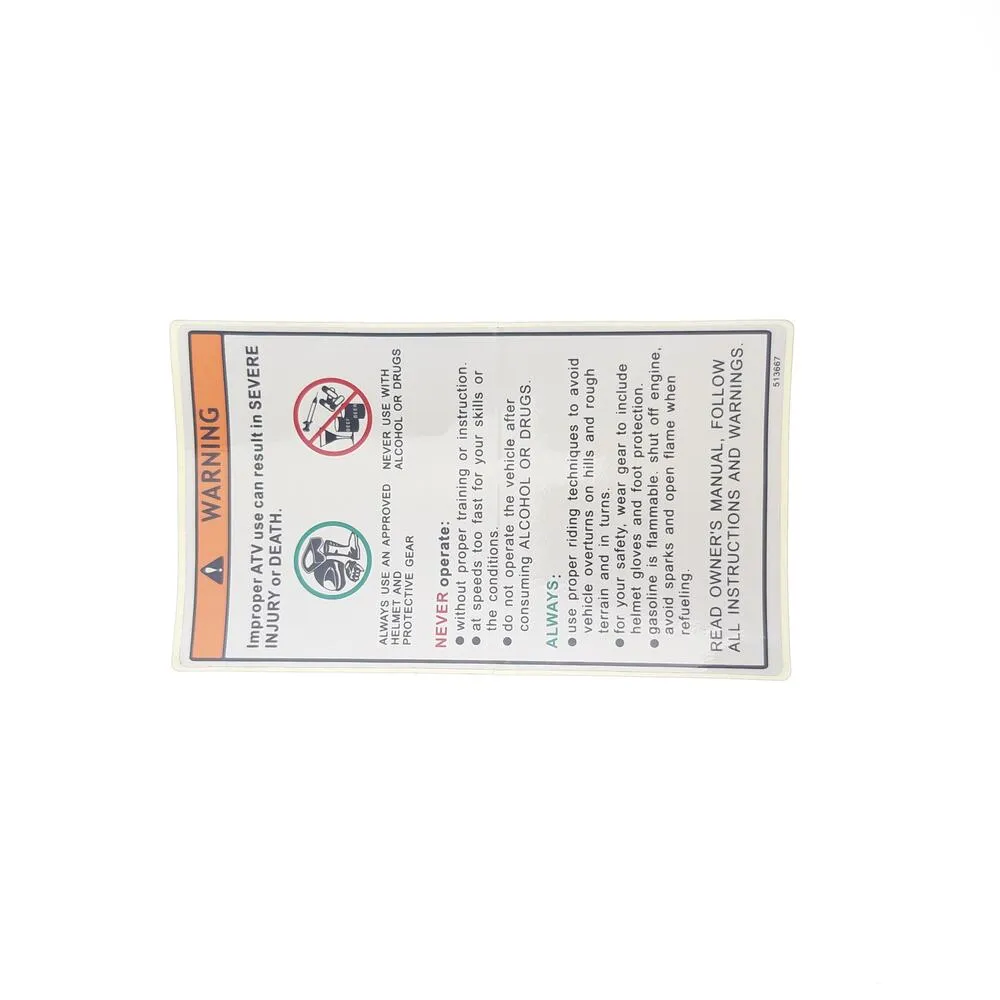 TGB LABEL, WARING - 513667