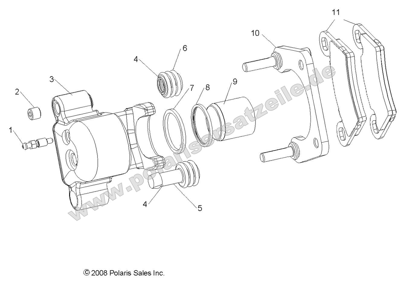 Brakes, Rear Caliper