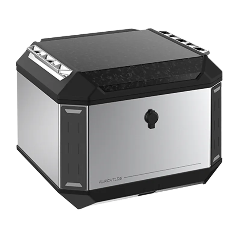 Furchtlos Ranger ADV Alu Topcase Aero - 50 Liter - Aero Aluminium