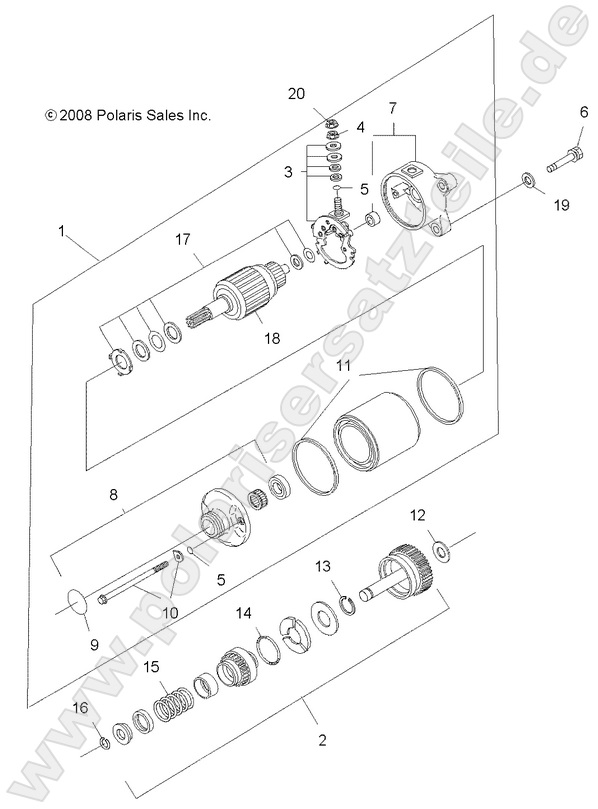ENGINE, STARTING SYSTEM ENGINE, STARTING SYSTEM