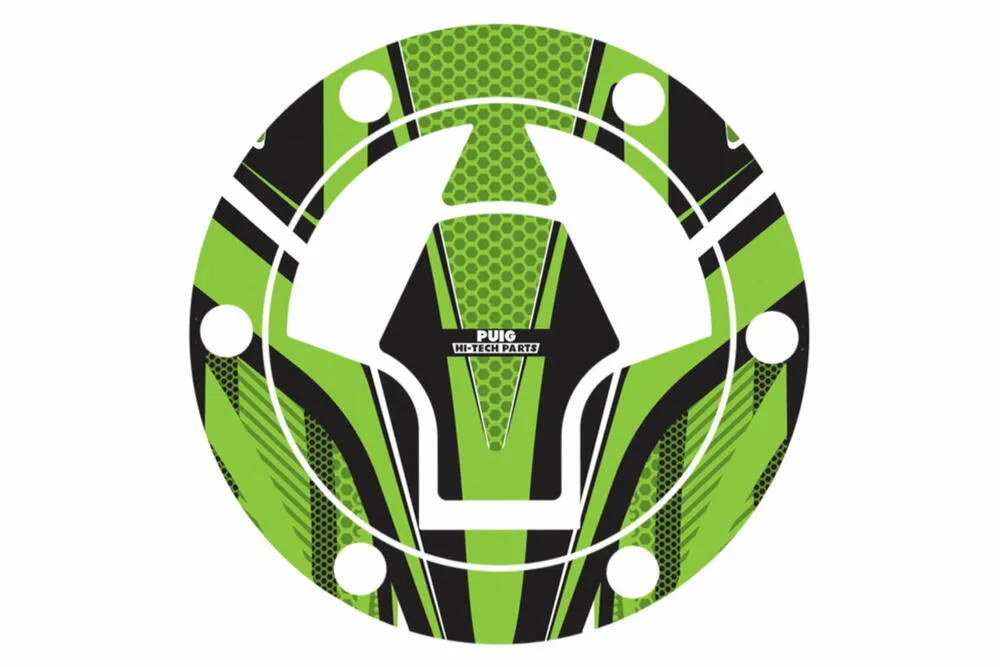 PUIG TANKDECKEL-ABDECKUNG MOD. RADIKAL KAWASAKI C/GRUN - 8269V