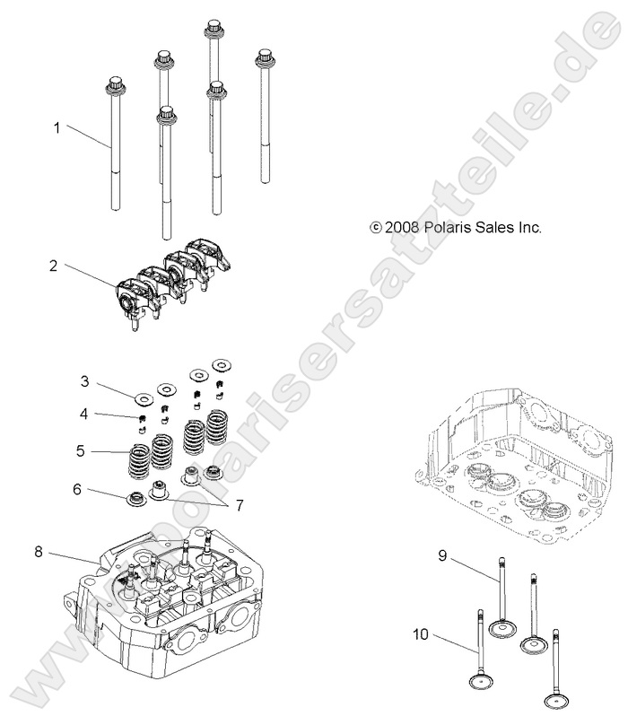 ENGINE, VALVES ENGINE, VALVES