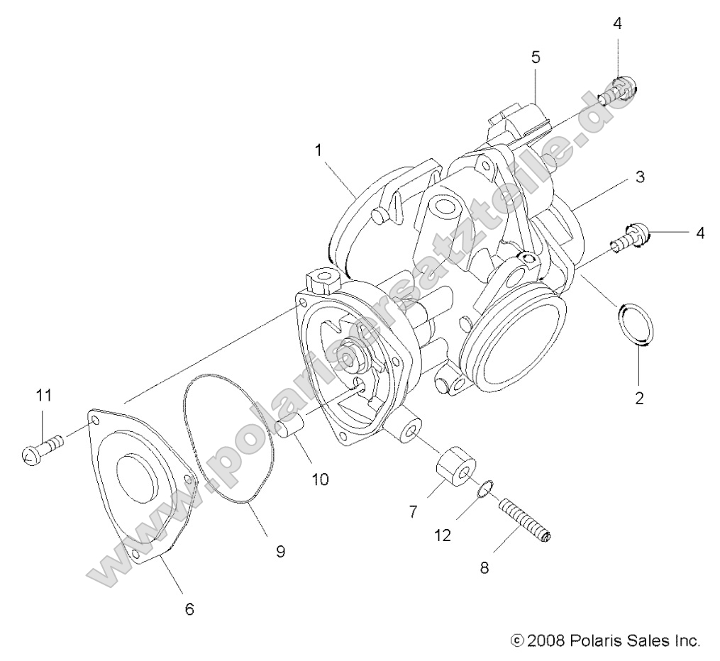 Engine, Throttle Body Engine, Throttle Body