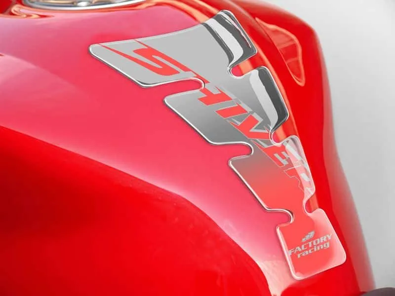 PUIG TANK PAD SPIRIT SHIVER SILBER-TRANSP - 5111P