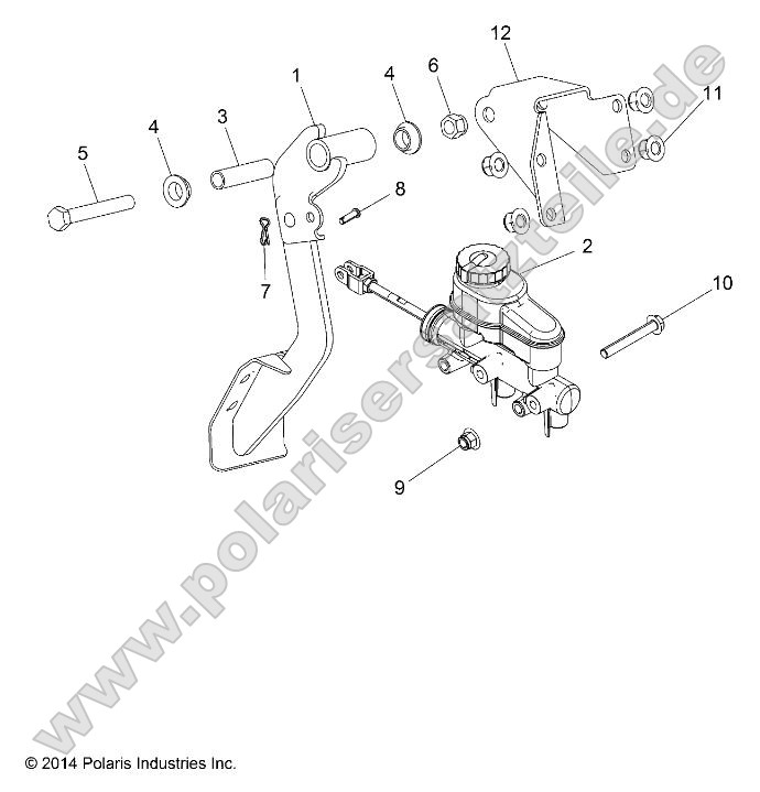 Brakes, Pedal and Master Cylinder Brakes, Pedal and Master Cylinder