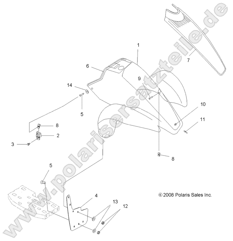 BODY, FRONT CAB BODY, FRONT CAB